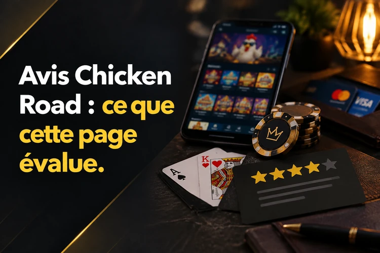 Avis Chicken Road : les critères de notre analyse