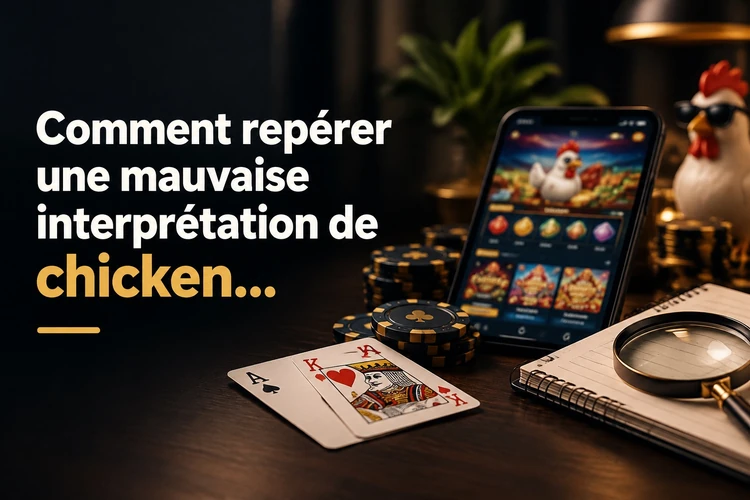 Comment repérer une mauvaise interprétation de chicken road demo ?