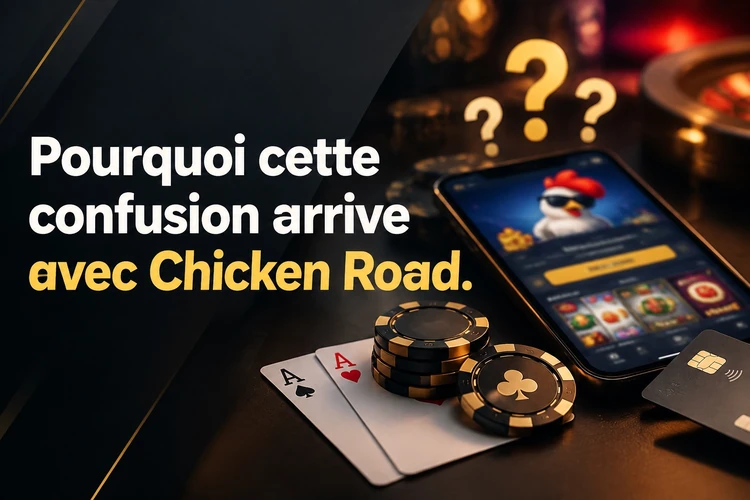 Pourquoi cette confusion arrive avec Chicken Road